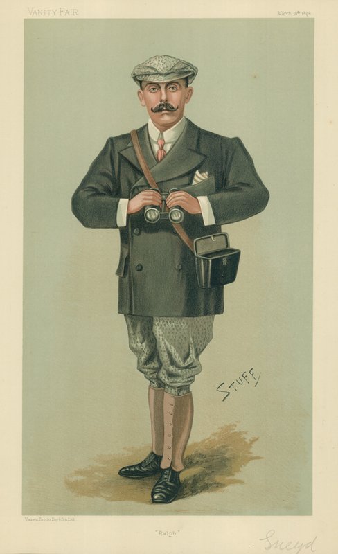 Pan Ralph Sneyd, Ralph, 10. března 1898, karikatura Vanity Fair od Henry Charles Seppings Wright