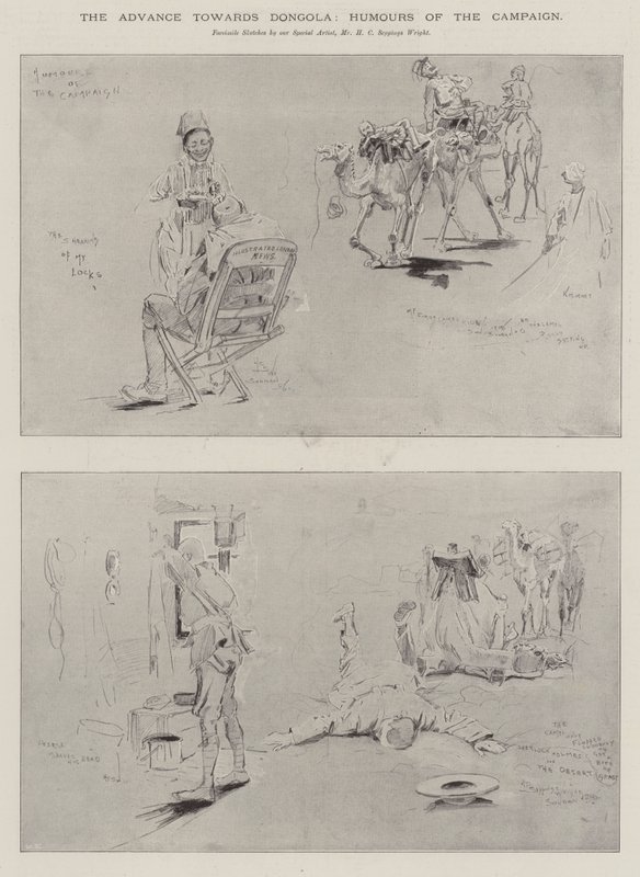 The Advance to Dongola, Humours of the Campaign od Henry Charles Seppings Wright