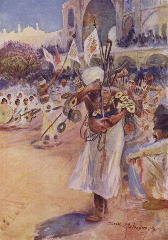 Festival Mohurrum, Persie od Henry Charles Seppings Wright