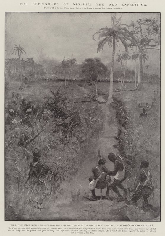 Otevření Nigérie, expedice Aro od Henry Charles Seppings Wright