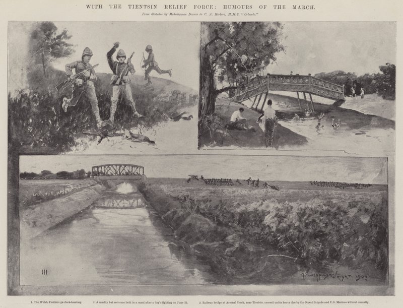 S Tientsin Relief Force, Humours of the March od Henry Charles Seppings Wright