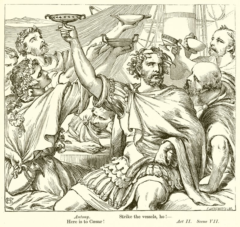 Antony a Kleopatra od Henry Courtney Selous