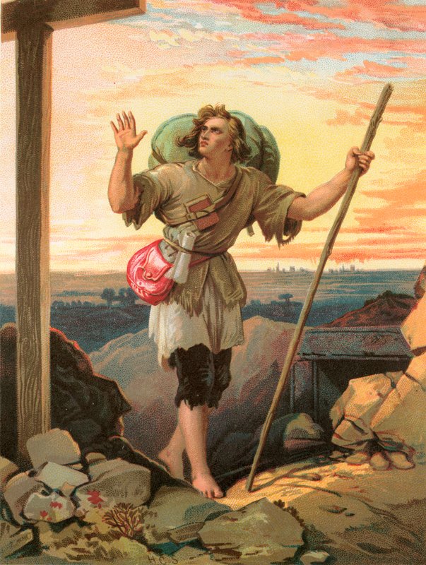 Christian na dohled kříže od Henry Courtney Selous