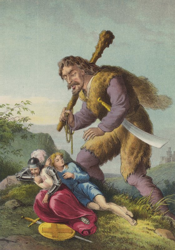 Obří zoufalství (chromolit) od Henry Courtney Selous