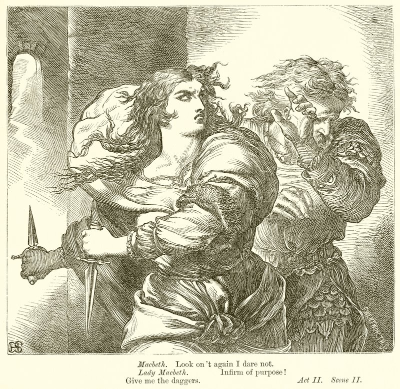 Macbeth od Henry Courtney Selous