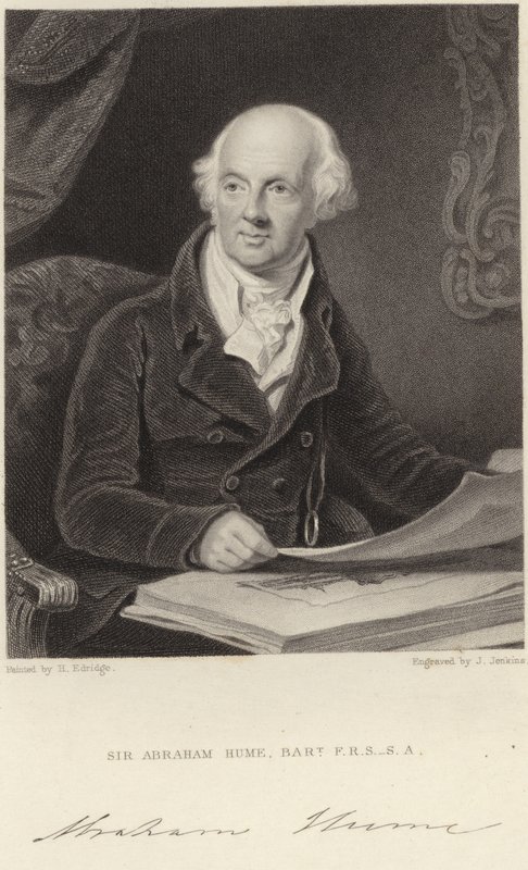 Sir Abraham Hume od Henry Edridge