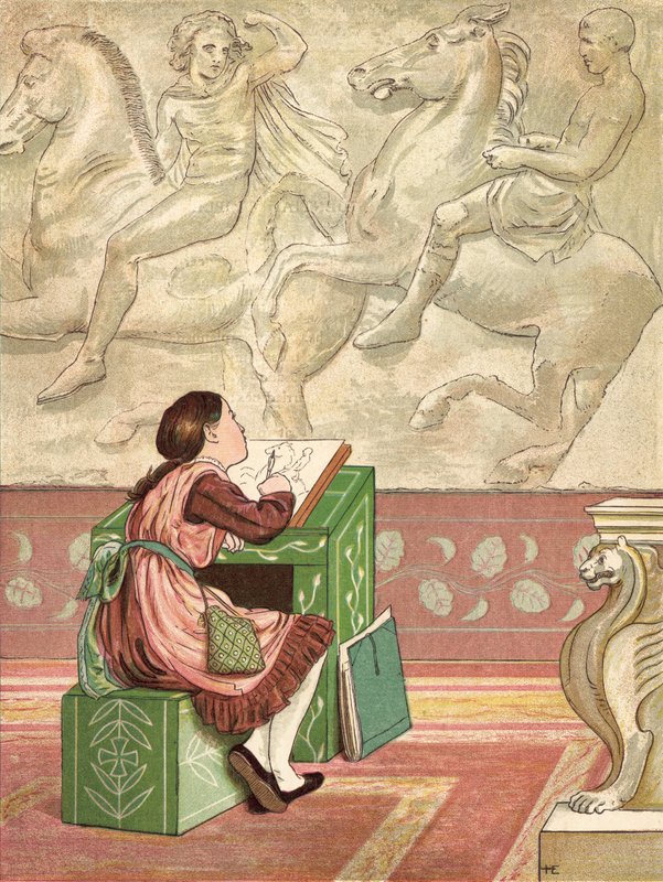 Klasičtí lidé (barva lito) od Henry Hetherington Emmerson