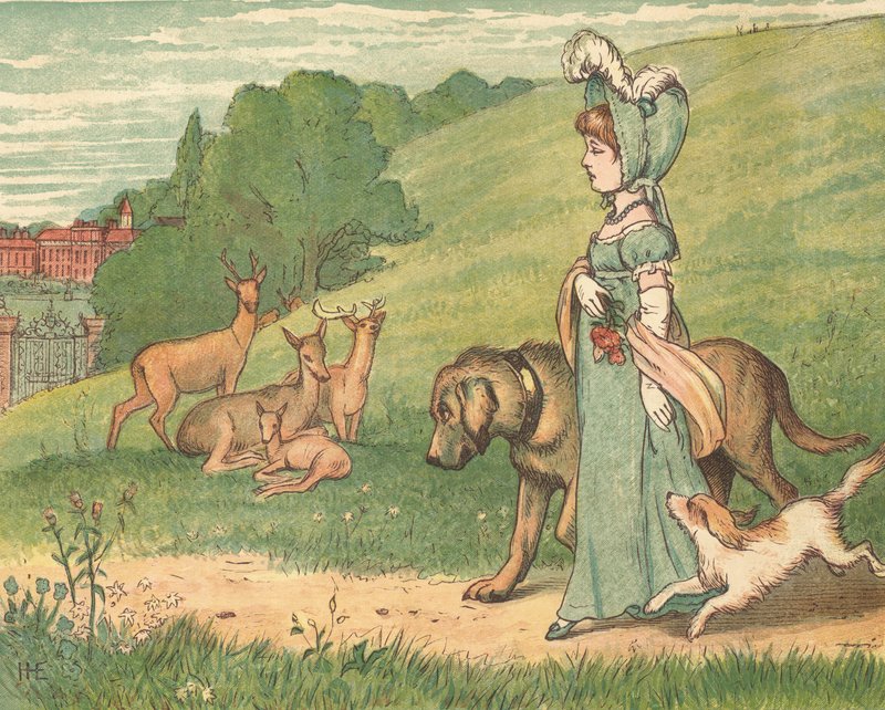 Bohatí lidé (barevné lito) od Henry Hetherington Emmerson