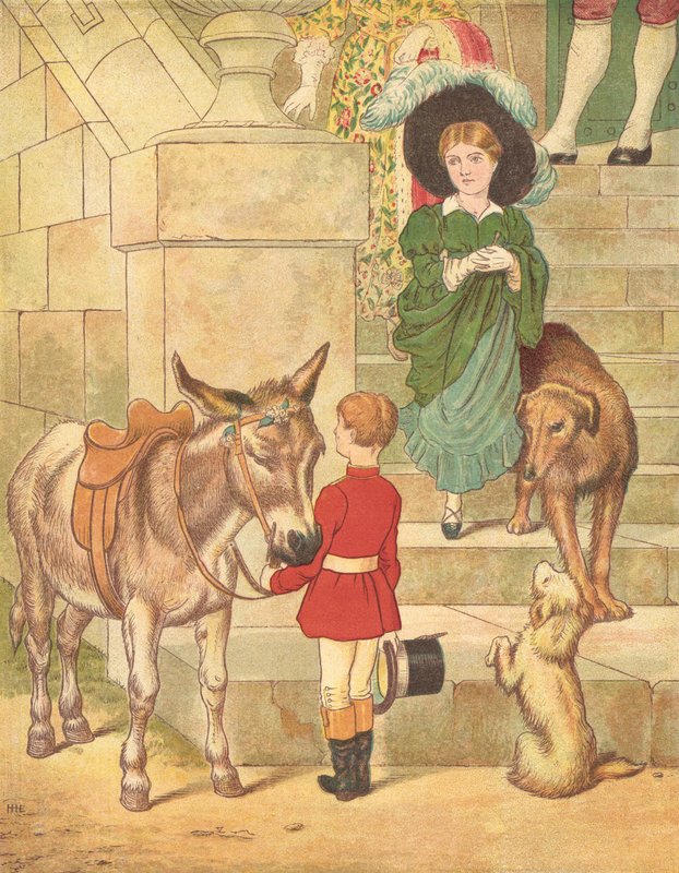 Nákupy princezny (barevné lito) od Henry Hetherington Emmerson