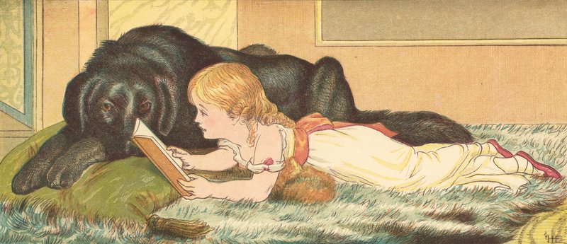 Princezna a její strážce (barva lito) od Henry Hetherington Emmerson