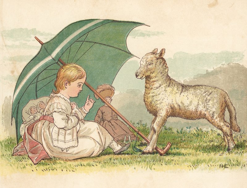 Princezna a beránek (barva lito) od Henry Hetherington Emmerson