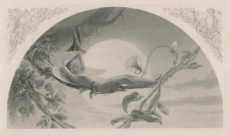 Ariel, Bouře od Henry James Townsend