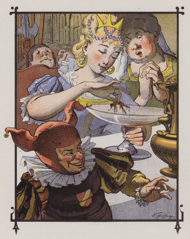 Gulliver v Brobdingnagu od Henri Jules Jean Geoffroy
