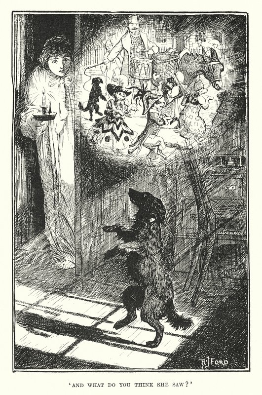 "A co myslíte, že viděla" (rytina) od Henry Justice Ford