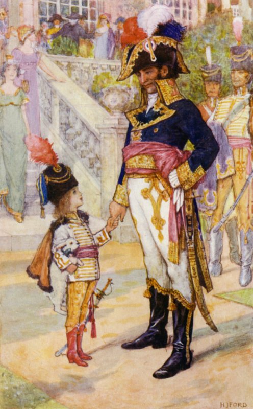 Kromě bílého králíka Aurore velmi obdivovala generála Murata od Henry Justice Ford