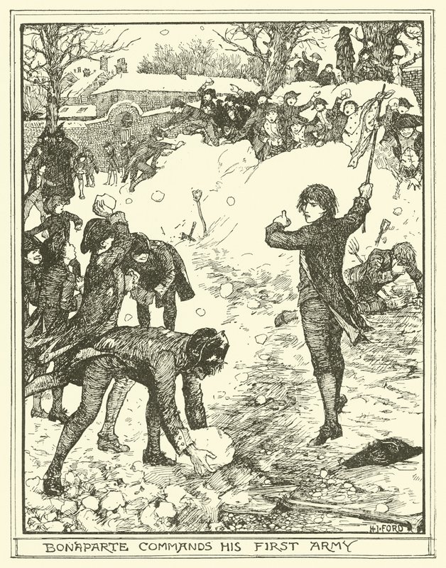 Bonaparte velí své první armádě od Henry Justice Ford