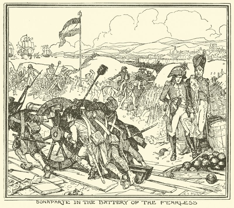 Bonaparte v Baterie nebojácných od Henry Justice Ford