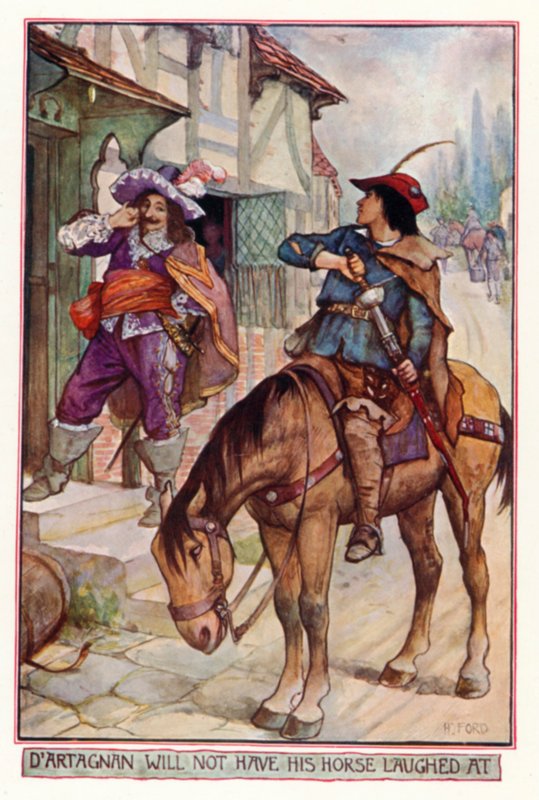 D"Artagnanovi se jeho kůň nevysměje od Henry Justice Ford