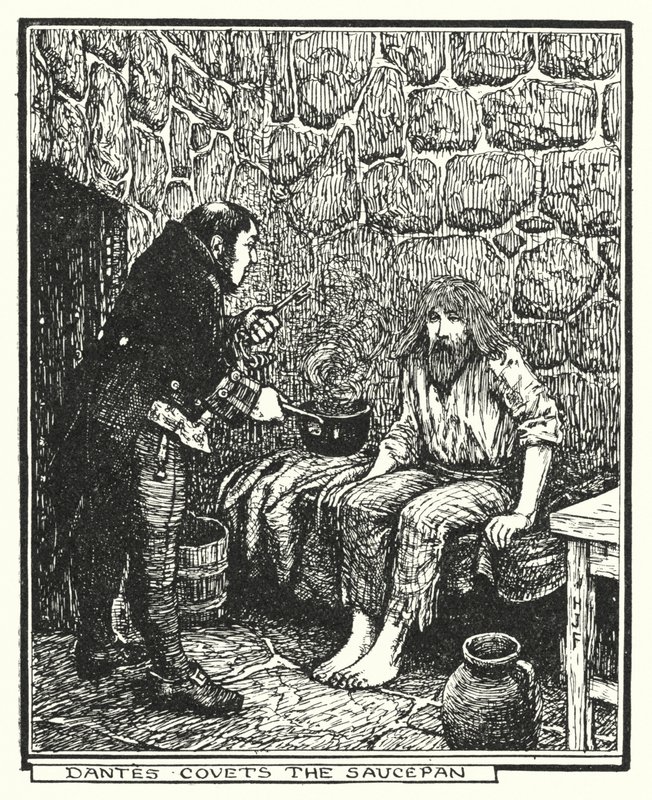 Dantes touží po hrnci (litho) od Henry Justice Ford