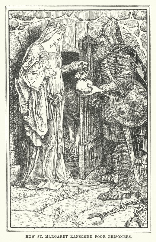 Jak svatá Markéta vykoupila chudé vězně (litho) od Henry Justice Ford