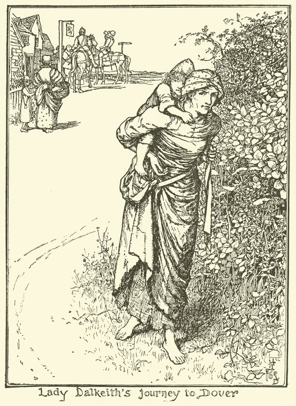 Lady Dalkeiths Journey to Dover od Henry Justice Ford