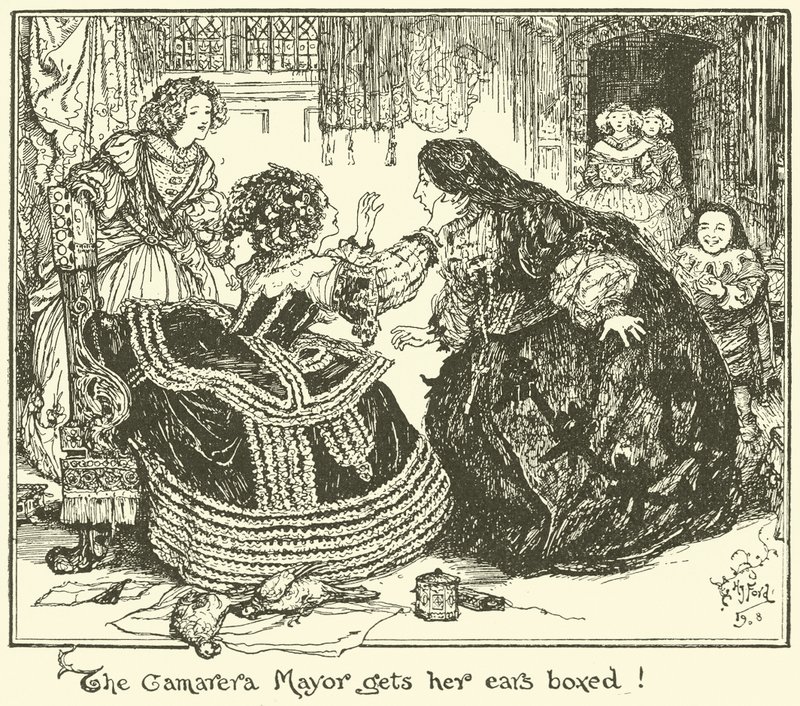 Starosta Camarera dostane uši! (rytina) od Henry Justice Ford