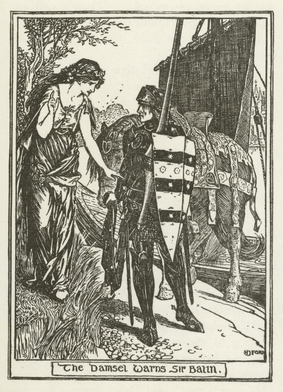 Paní varuje sira Balina od Henry Justice Ford