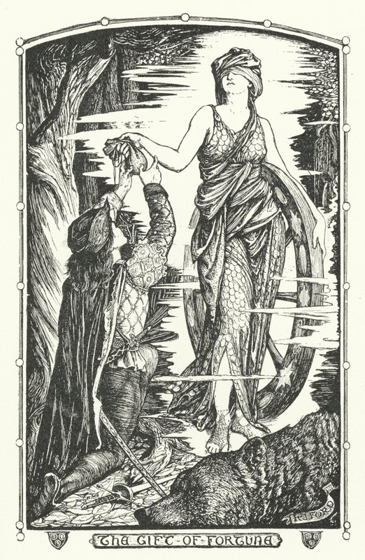 The Gift of Fortune (rytina) od Henry Justice Ford