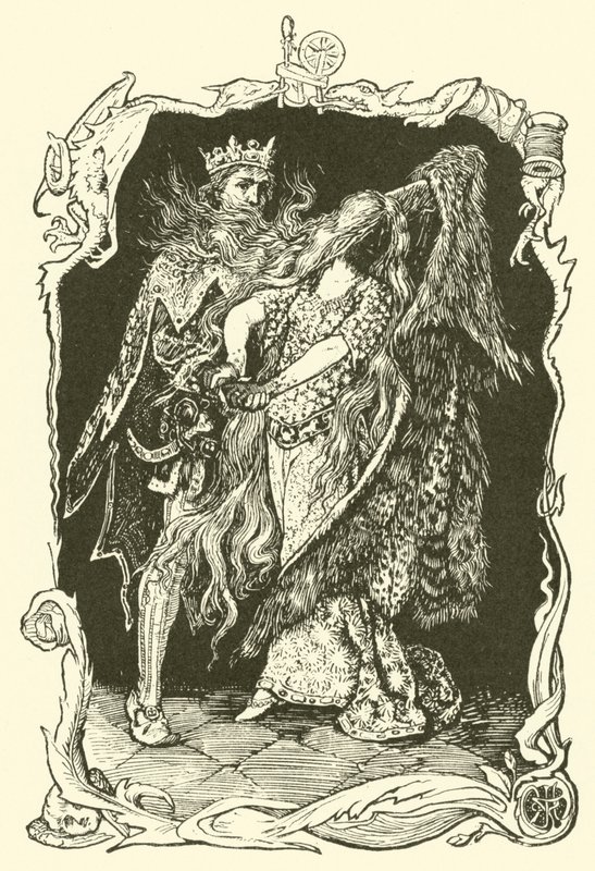 The Many-Furred Creature (rytina) od Henry Justice Ford