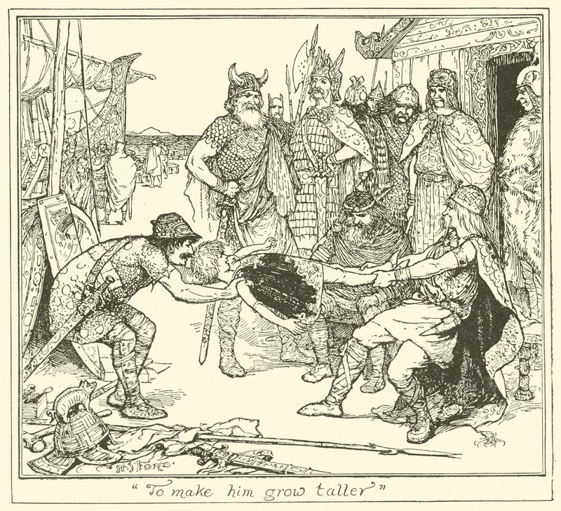"Aby vyrostl vyšší" (rytina) od Henry Justice Ford