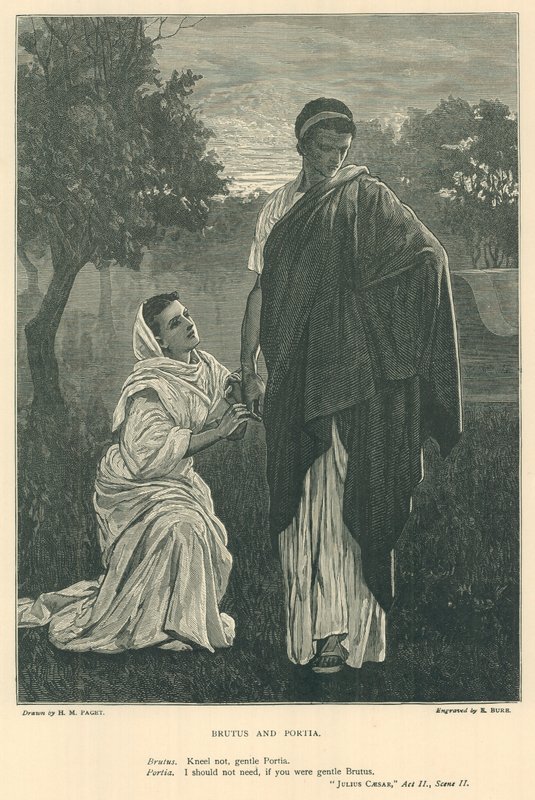 Ilustrace k filmu Julius Caesar od Henry Marriott Paget