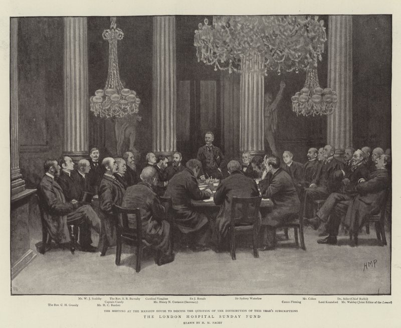 London Hospital Sunday Fund od Henry Marriott Paget