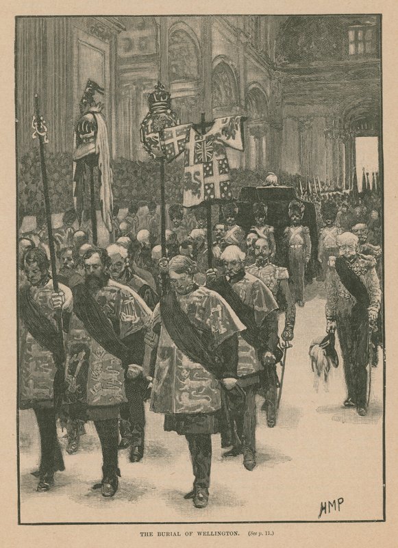 Pohřeb vévody z Wellingtonu od Henry Marriott Paget