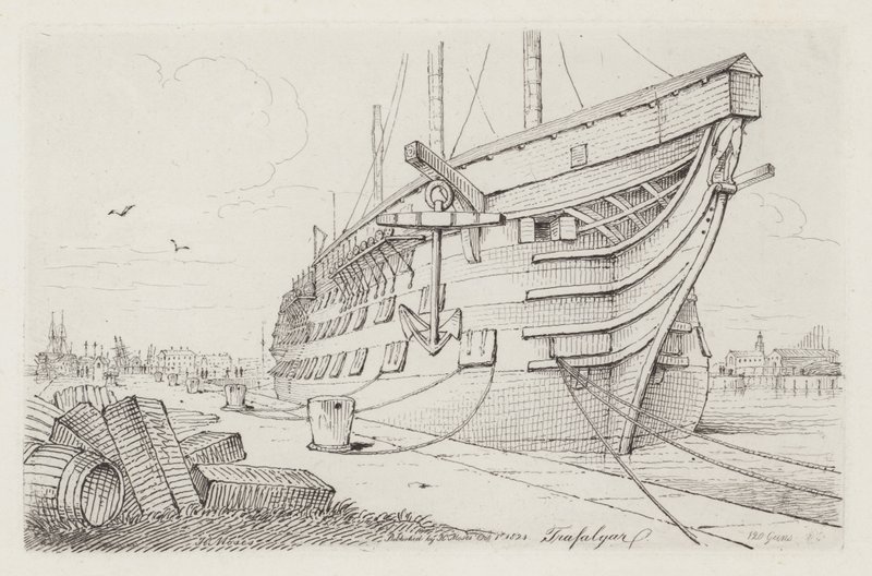 Trafalgar od Henry Moses