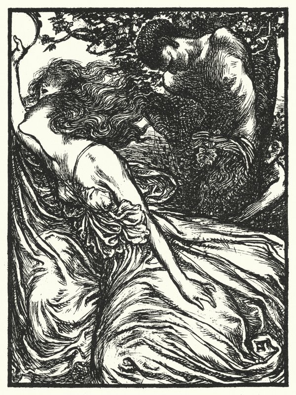 Matthew Arnold báseň: Empedokles na Etně (rytina) od Henry Ospovat