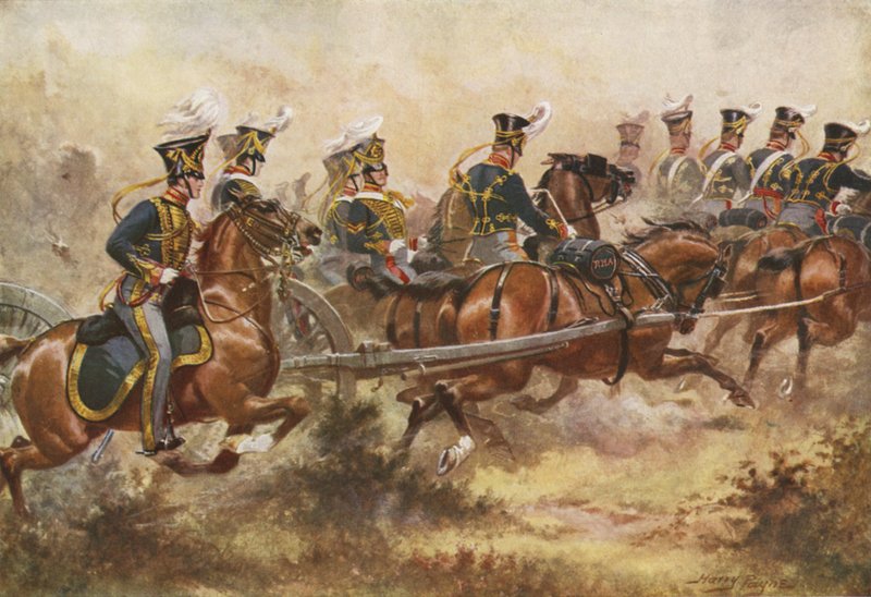 Královské jízdní dělostřelectvo, cca 1832 od Henry Payne