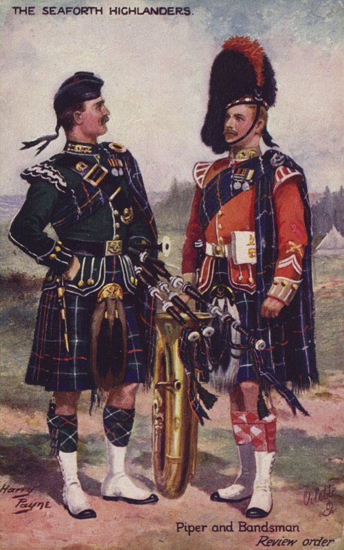Seaforth Highlanders od Henry Payne