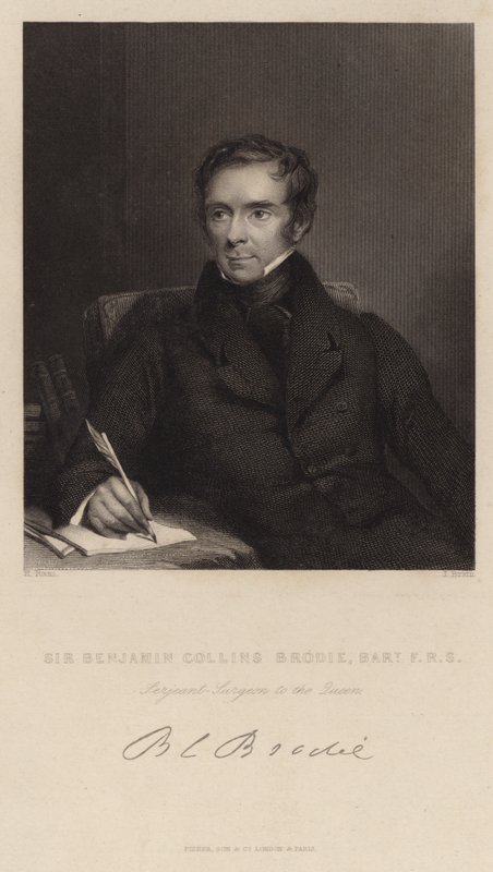 Portrét sira Benjamina Collinse Brodieho od Henry Room