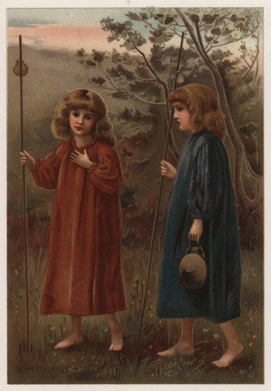 Zlatý břeh (barevné lito) od Henry Ryland