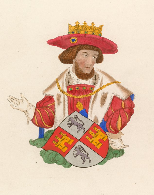 portugalský král Jan od Henry Shaw