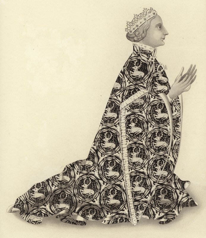 Král Richard II, c 1377 od Henry Shaw