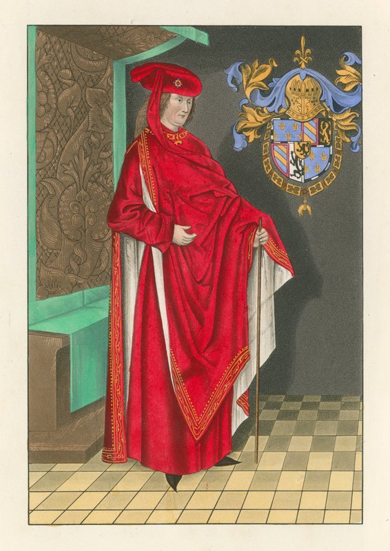 Philip, vévoda z Burgundska, c 1460 od Henry Shaw