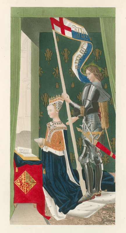 Skotská královna Margaret, c 1483 od Henry Shaw