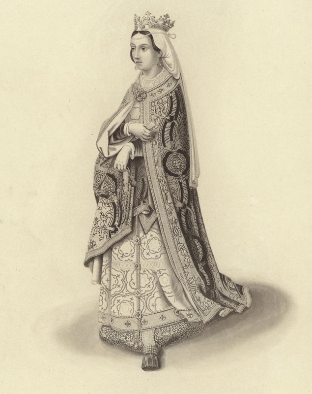 Královna Phillippa od Henry Shaw