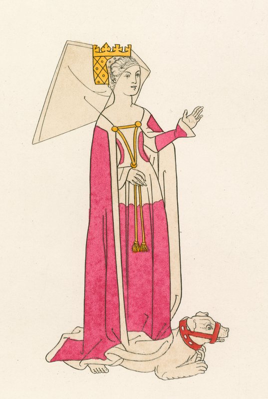 Lady Anna, manželka Richarda III., 1483-85 od Henry Shaw