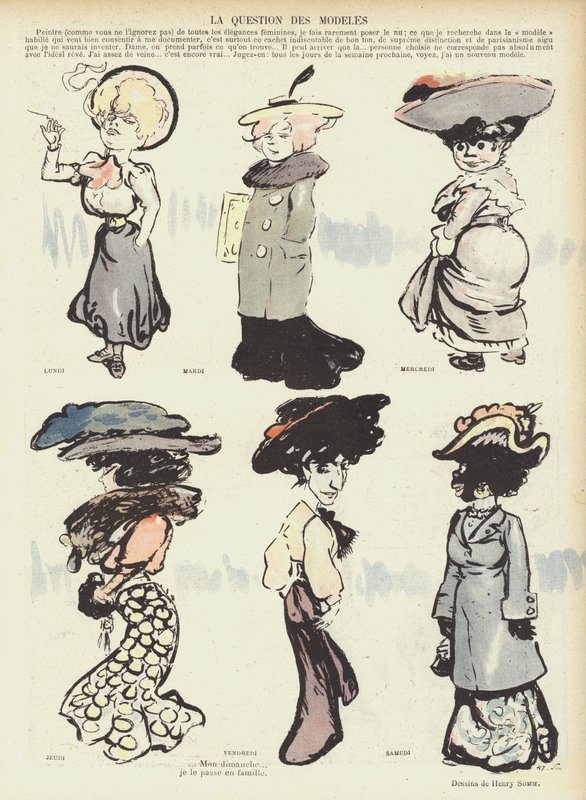 Ilustrace pro Le Rire od Henry Somm