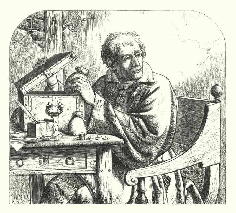 Prsten (rytina) od Henry Stacey (after) Marks