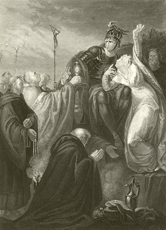 Svatý Augustin před Ethelbertem od Henry Tresham