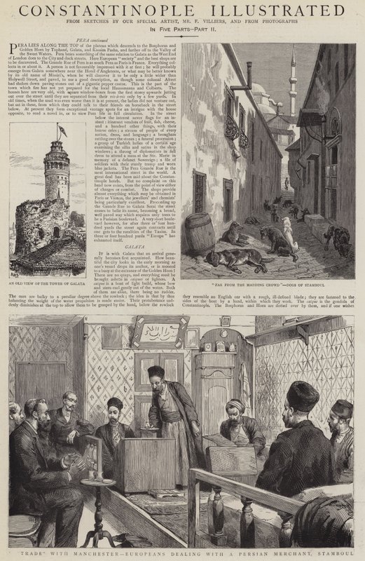 Konstantinopol ilustrovaný od Henry William Brewer