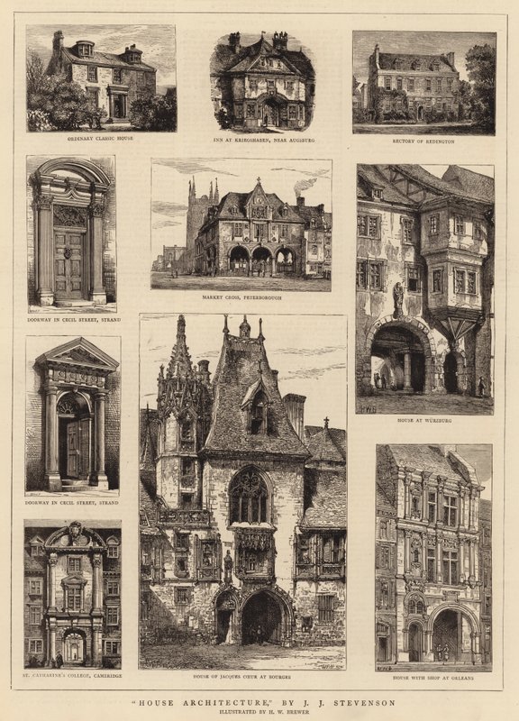 Architektura domu od Henry William Brewer